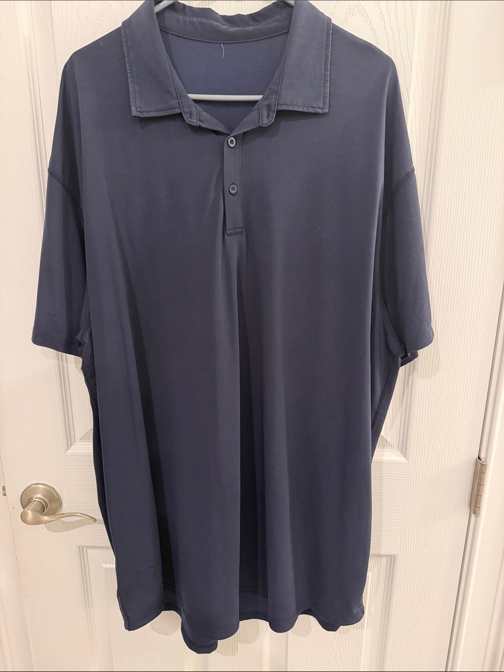 BYLT Basics Navy Short-Sleeve Polo
